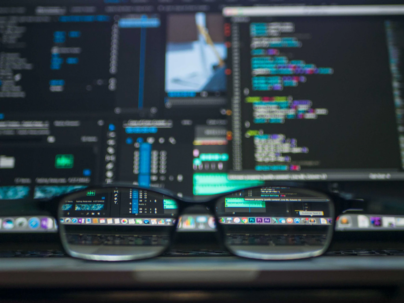 Entwickler bei der Quellcode-Analyse